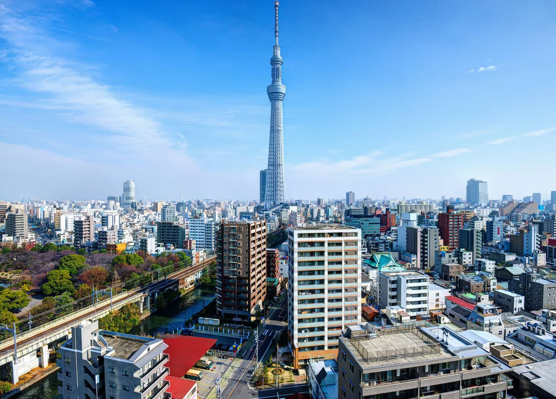 Arrival in Tokyo